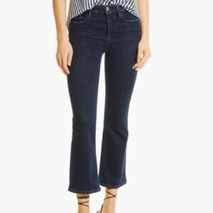 FRAME Le One Crop Mini Bootcut Organic Cotton Blend Jeans in Size 2 (30-34 US)